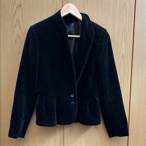 Vintage Velvet Women's Blazer Jacket